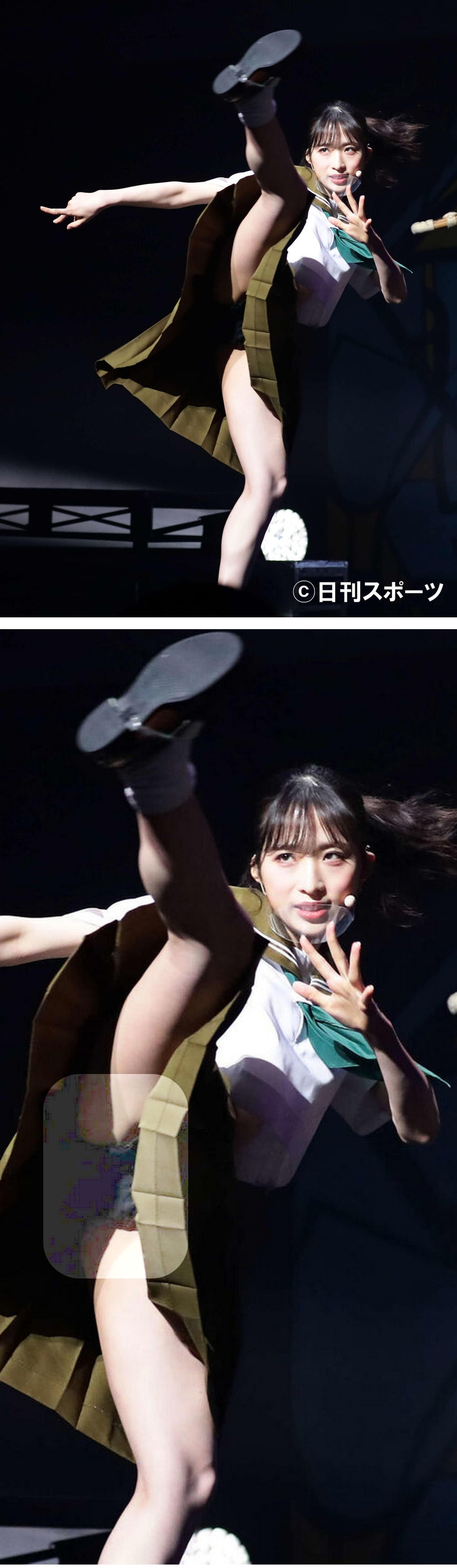 小栗有以パンチラ 
