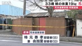 33才娘を17年監禁凍死させた両親の闇