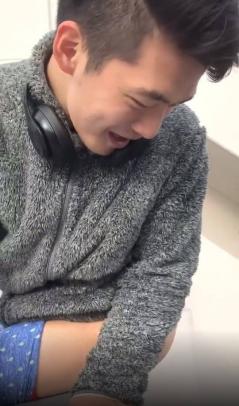 ビルの屋上からウ●コを下に落とす動画が話題