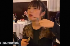 乃木坂46与田祐希・肉の食べ方があざとくて汚いと炎上