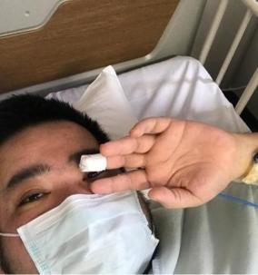 絶対イカせる男タクヤ氏、糖尿病で足の指を切断