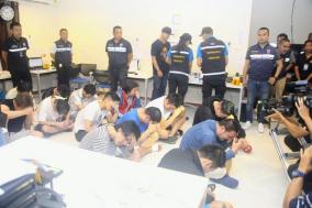 タイ・パタヤで振込詐欺のアジトが摘発、15人逮捕