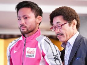 比嘉大吾、900gの体重超過で王座剥奪