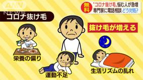 外出自粛でハゲる？コロナ抜け毛の恐怖