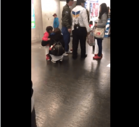 札幌ドームで男女が女児に激昂する動画が炎上