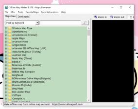 地図サービスからタイルマップを取得「Offline Map Maker」にライセンス認証の弱点が発見される