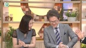 桑子真帆アナのスケスケニュースウォッチ9が話題