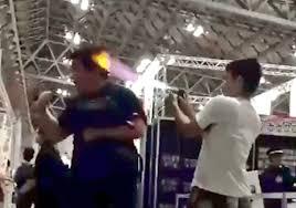 集英社ジャンプフェスタ・火炎放射犯の予備校生を逮捕