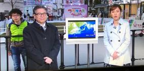 報道ステーション台風中継にヤバイ人が映り込む放送事故