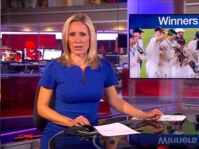 英BBC生放送中にアダルト動画が映り込む放送事故