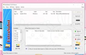 任意のフォルダーに即アクセス「ExtraSubst」にライセンス認証の弱点が発見される