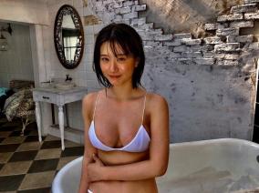 NMB48上西怜、透け水着画像をTwitterで拡散
