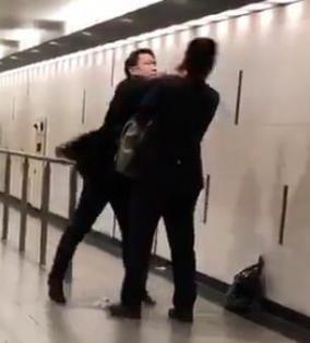 梅田・会社員同士の喧嘩で意識不明動画拡散