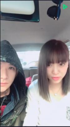 元ハロプロ・こぶしファクトリー小川麗奈がキス配信