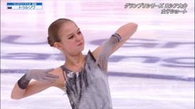 フィギュアNHK杯・トゥルソワ過激開脚が話題