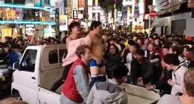 渋谷・クレイジーハロウィーン事件男4人が逮捕される