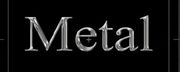 Metallic Font集