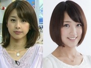 加藤綾子 VS 竹内由恵、カトパンと小泉進次郎が急接近、福山狙い犬猿アナ