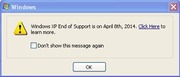ヘッドラインニュース 2014/03/04(火) 17時01分 「Windows XPは終了しました」、毎月9日にWindows Updateで繰り返し通知