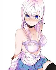 2次元：洋服を脱ぎかけてる虹エロ画像･･･需要ある？【15枚】