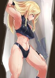 2次元：ムキムキな娘たちの虹エロ画像！！！【28枚】