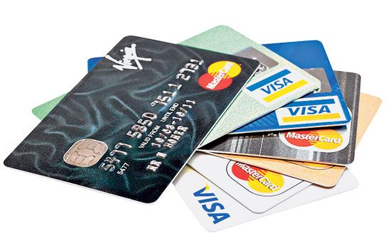 7種類のクレジットカード