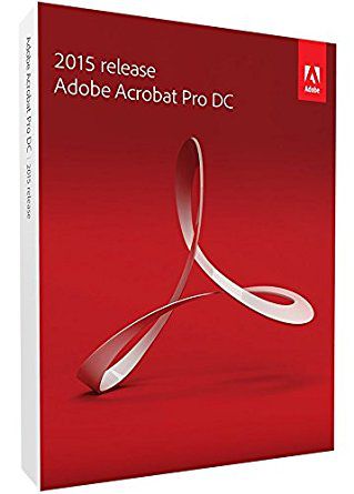 Adobe Acrobat Pro DCのパッケージ