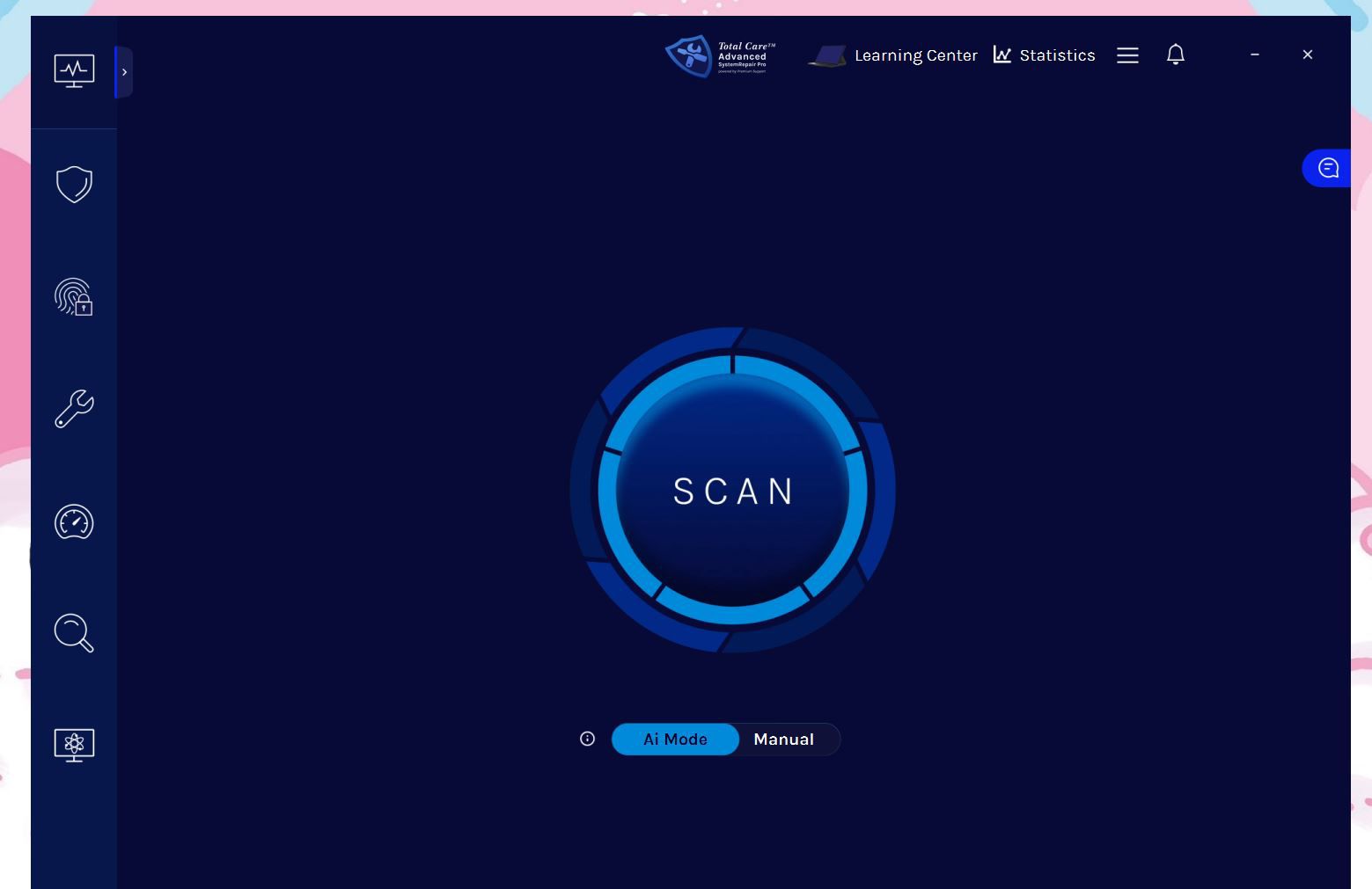Advanced System Repair Proの起動画面