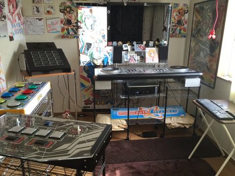 竹内諒さんの音ゲー部屋