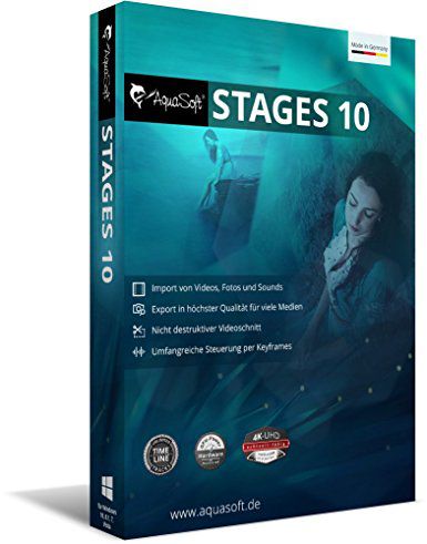 AquaSoft Stages 10のパッケージ