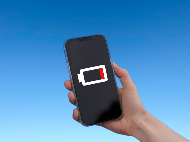 スマホの充電切れ
