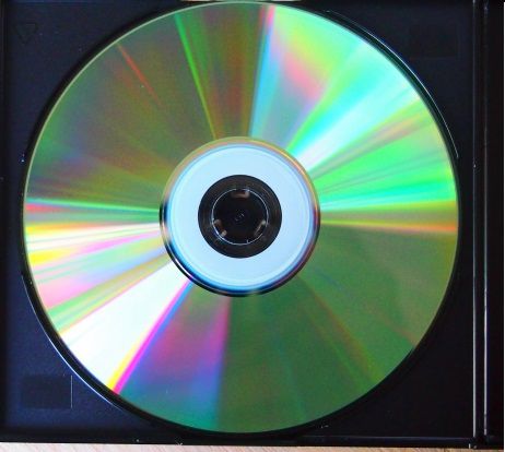 Blu-ray Discの盤面