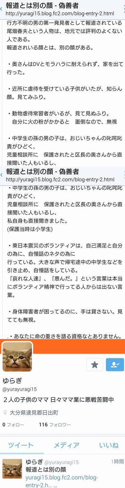 報道とは別の顔ブログ