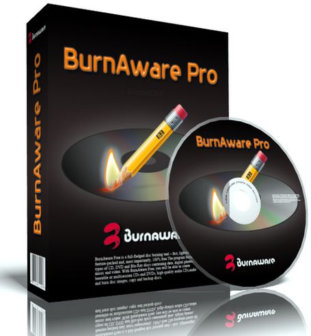 BurnAware Professionalのパッケージ