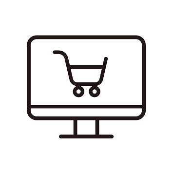 パソコン画面にあるカートアイコン