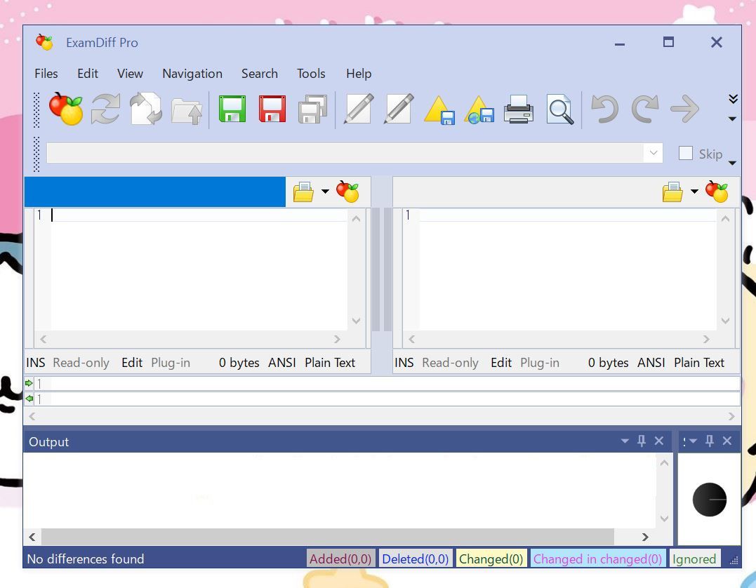 ExamDiff Proの起動画面