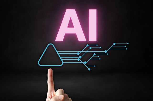 ピンノのAIという文字を指差す