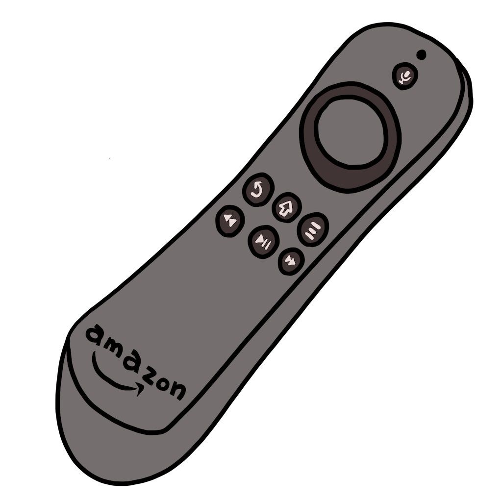 Fire TV Stickのイラスト