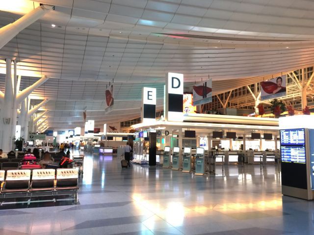 羽田空港の国際線ターミナル