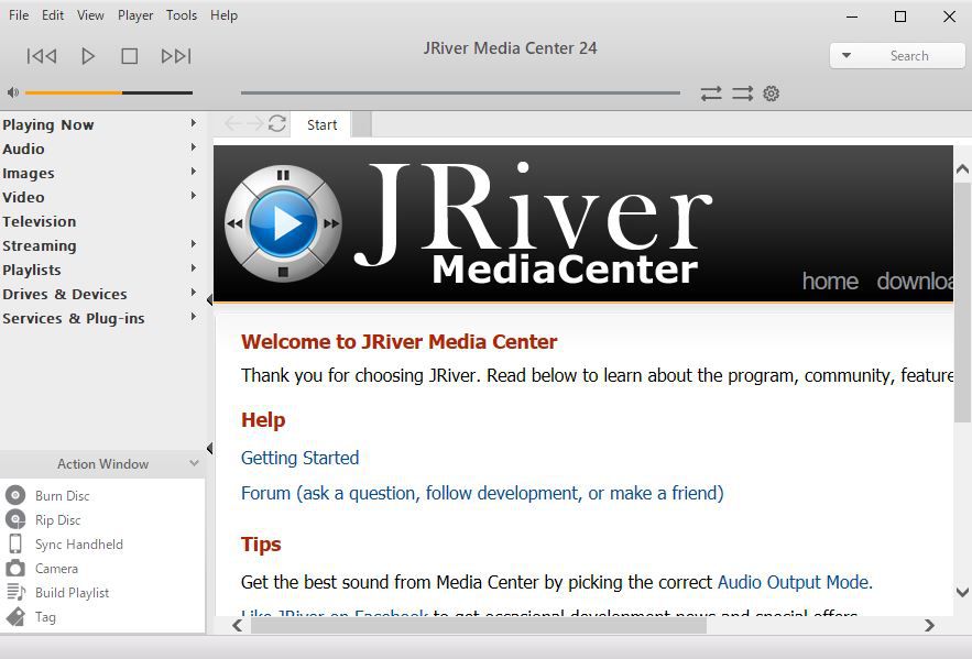 instal the last version for windows JRiver Media Center 31.0.23