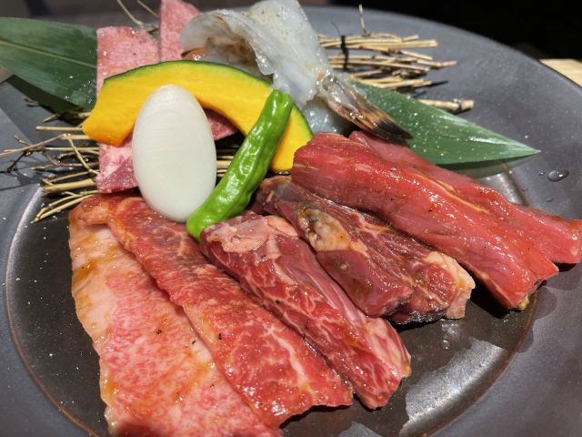 高級焼肉のセット