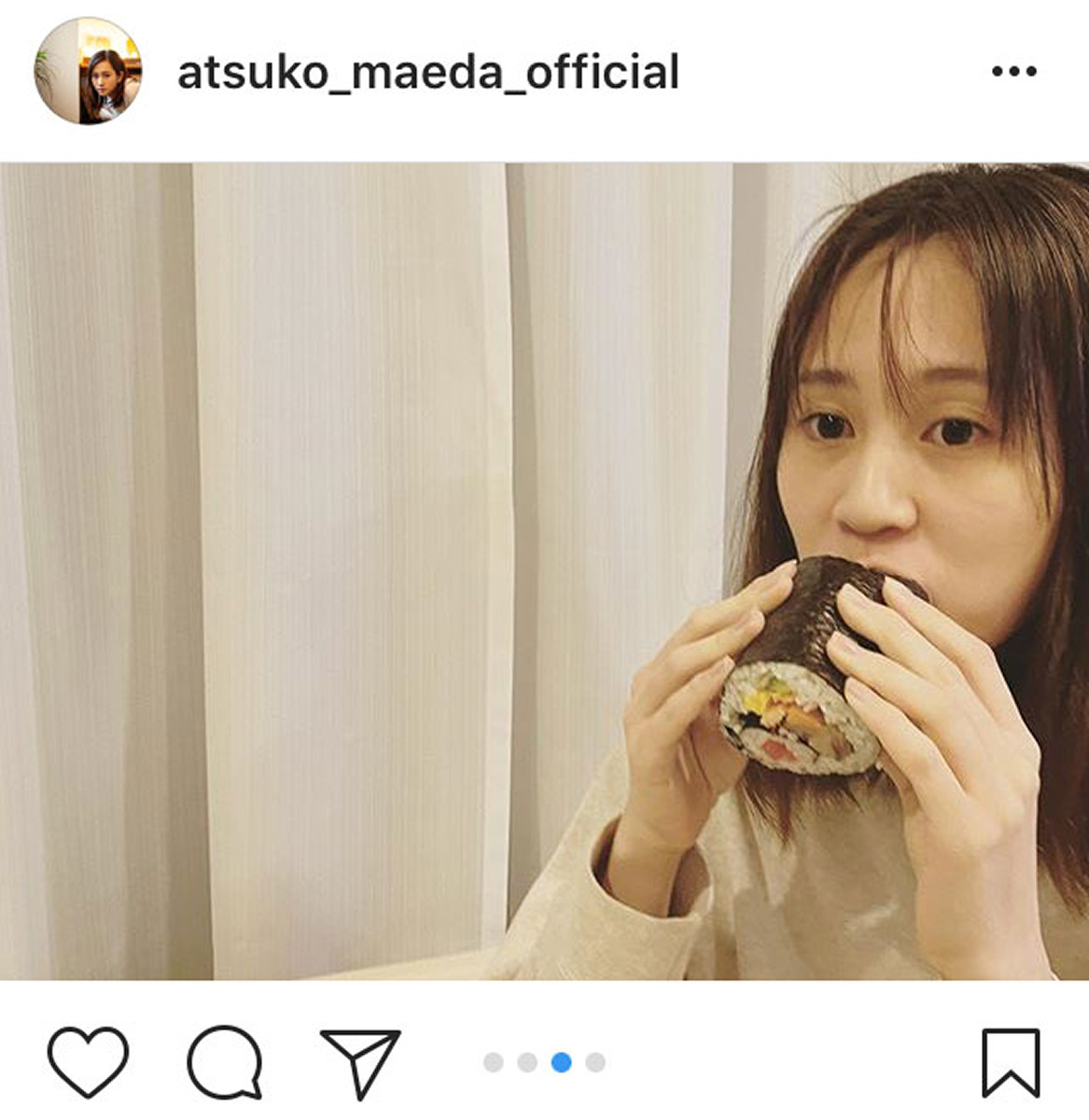 atsuko maeda インスタ