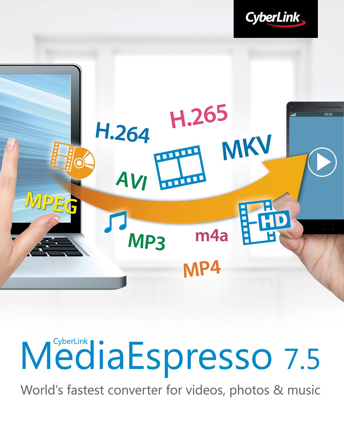 MediaEspresso 7.5 Deluxeのパッケージ