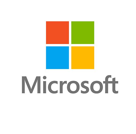 Microsoft社のロゴ