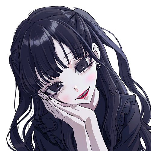 地雷家女子のイラスト