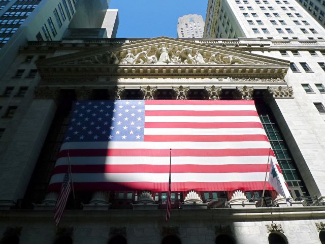 ニューヨーク証券取引所の外観