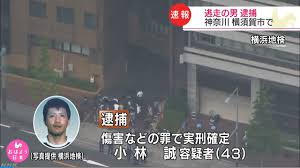 小林誠逮捕ニュース