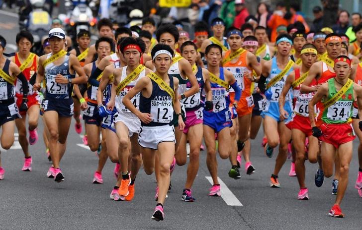 全国高校駅伝スタート