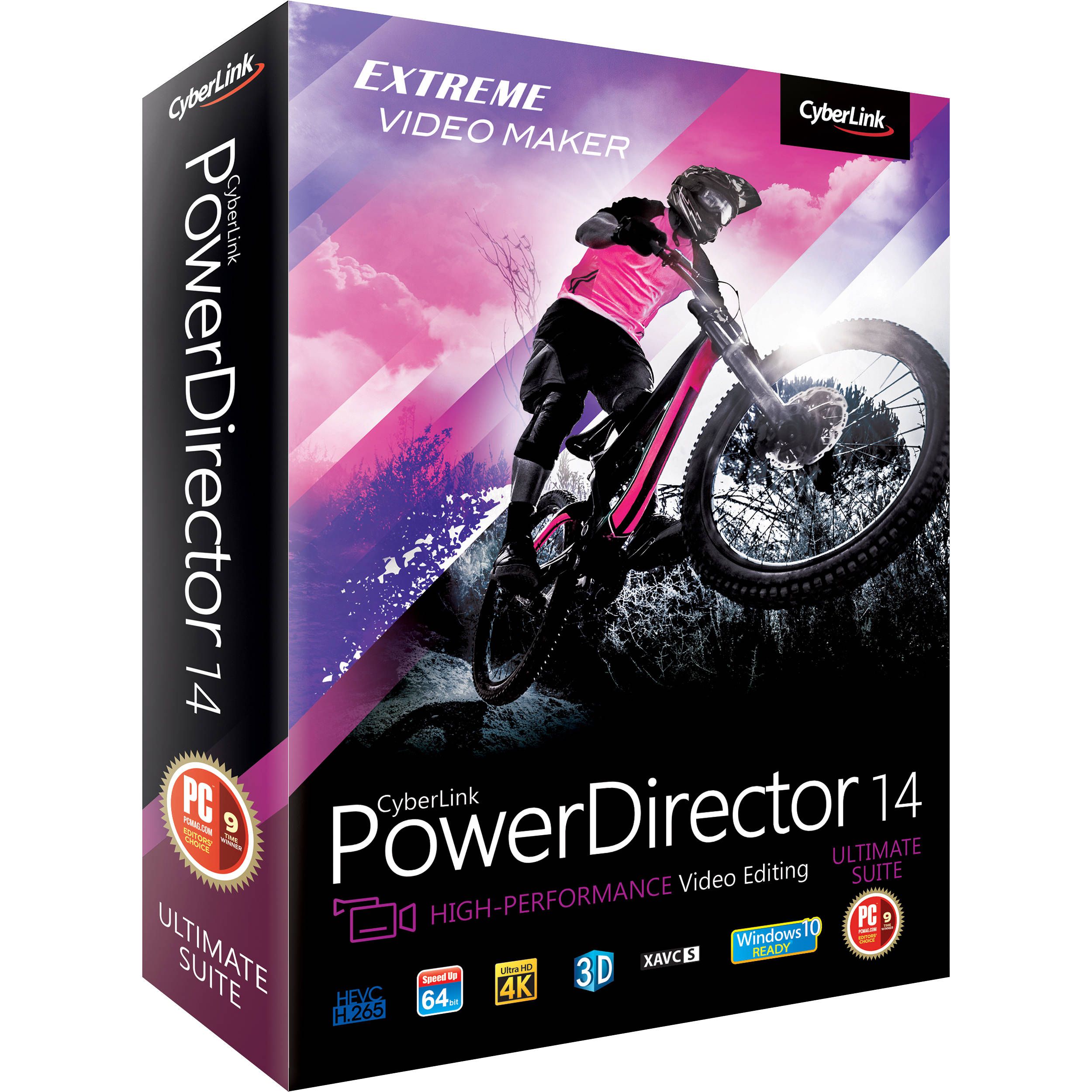 PowerDirector 14 Ultimateのパッケージ