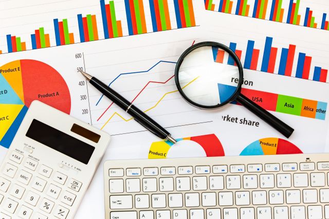 プレゼン用のたくさんの資料